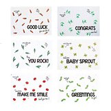 Bloeikaarten en bloeipotloden